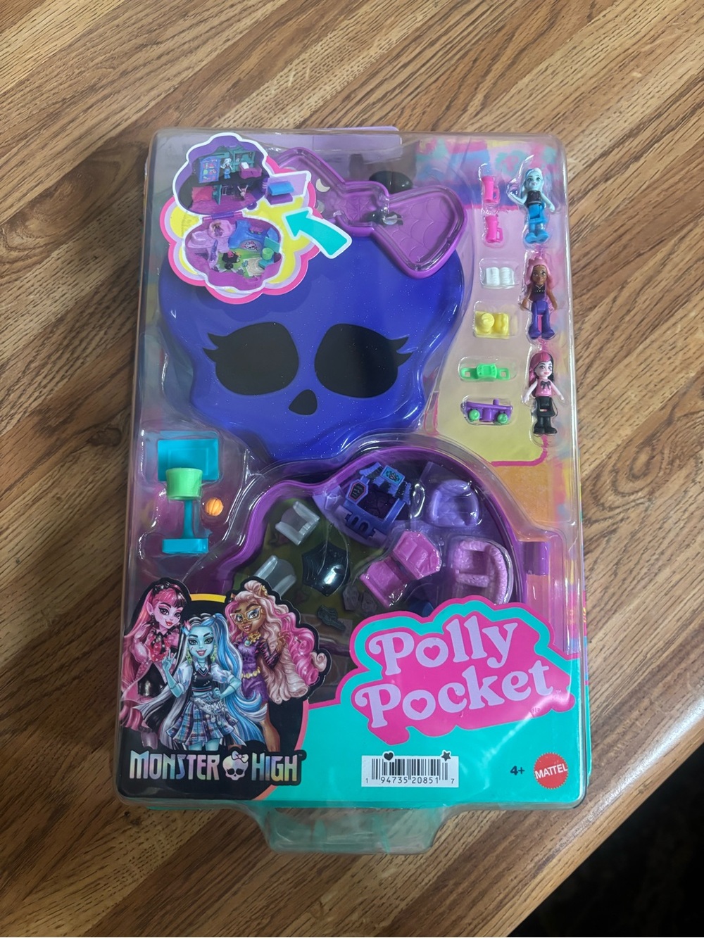 Monster High Heart Compact Playset - Purple